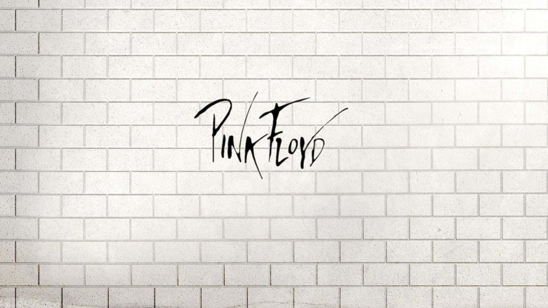 Pink Floyd, The Wall, black cursive logo, Full HD Desktop Wallpaper