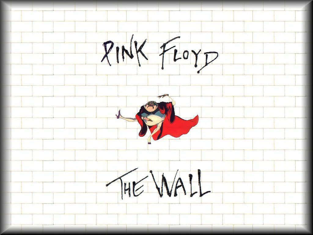 Pink Floyd The Wall, red cape, white brick wall, SD Desktop Wallpaper