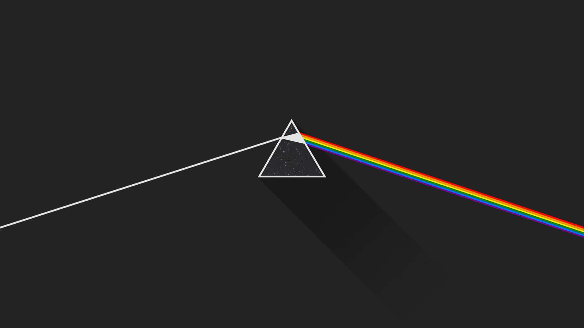 Pink Floyd The Wall, white light beam, vibrant rainbow spectrum, Full HD Desktop Wallpaper