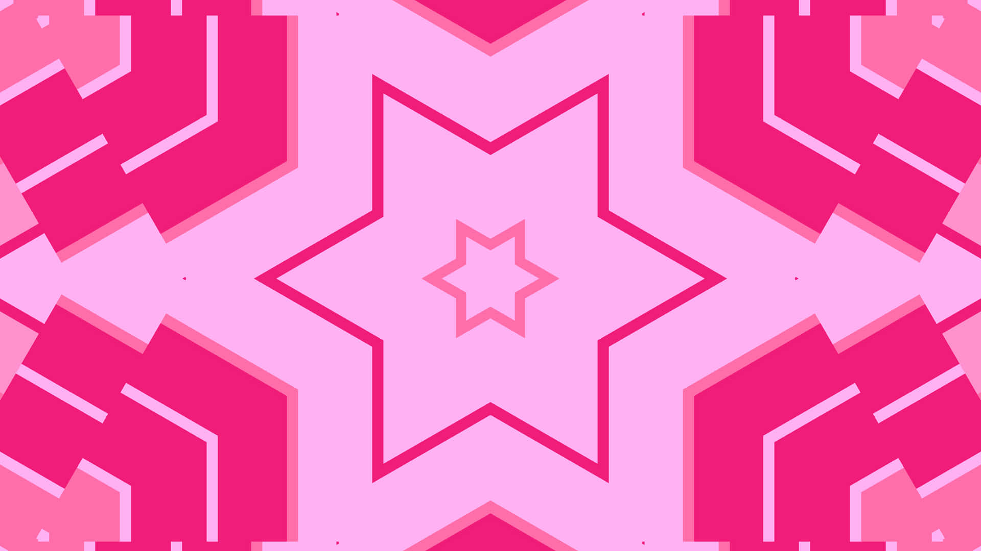 Pink Stars, 1920 x 1080, vibrant pink, Full HD Desktop Wallpaper