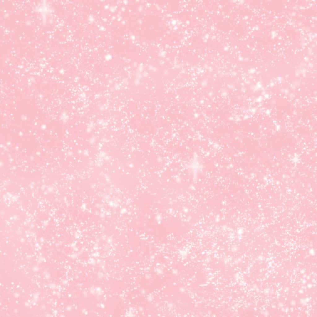 pink, soft pink background, sparkling white glitter, SD Phone Wallpaper