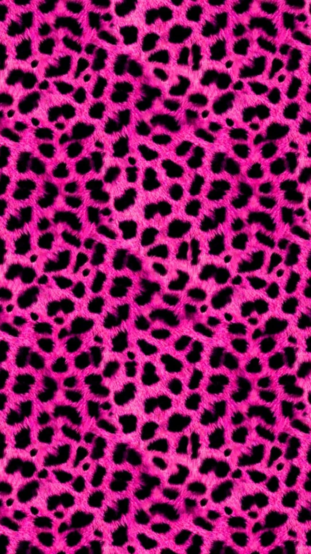 Pink Girly, leopard print, vibrant pink, Full HD Phone Wallpaper