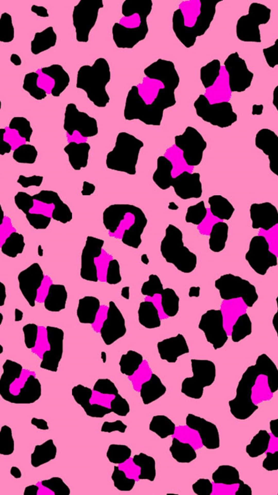 pink girly, vibrant pink, bold black, Full HD Phone Wallpaper