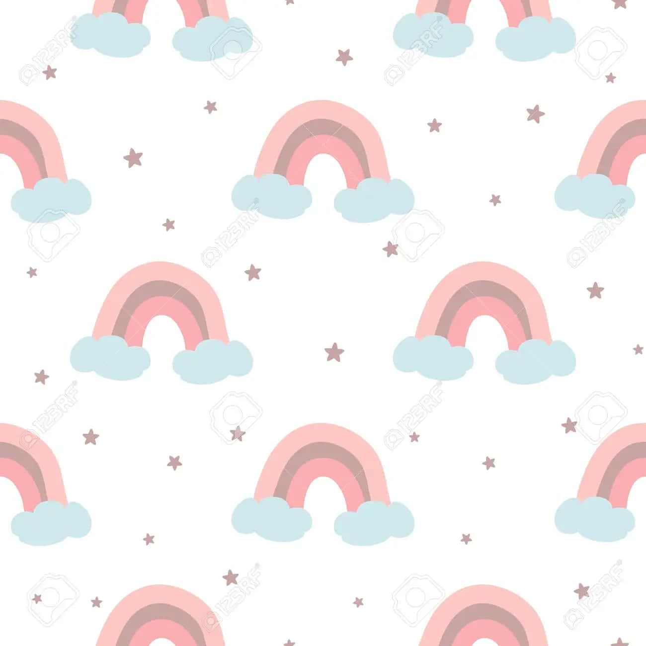 baby girl, pink onesie, pastel pink rainbows, HD Desktop Wallpaper