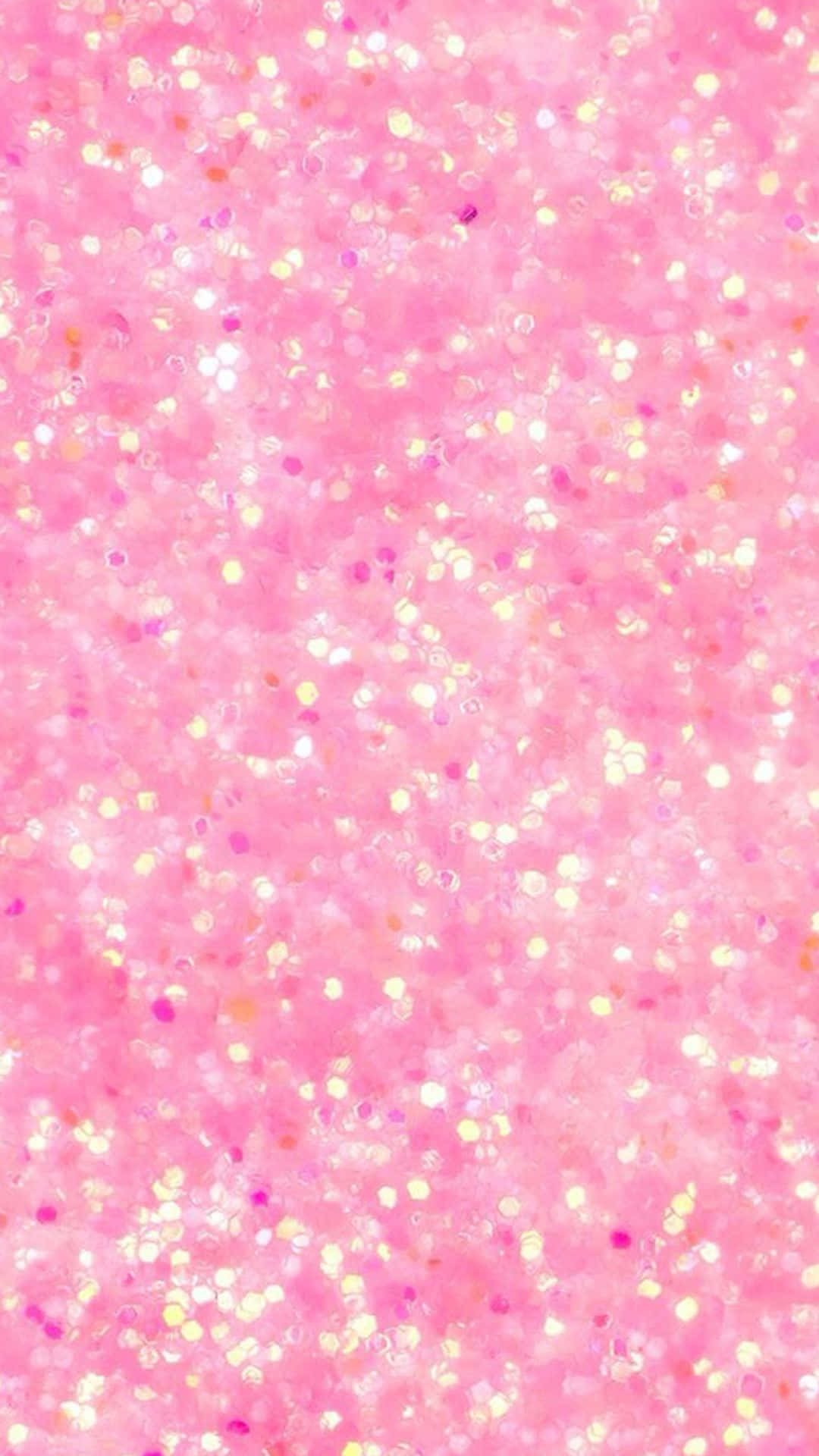 Pink Girly Glitter, sparkling pink glitter, white gold flecks, Full HD Phone Wallpaper