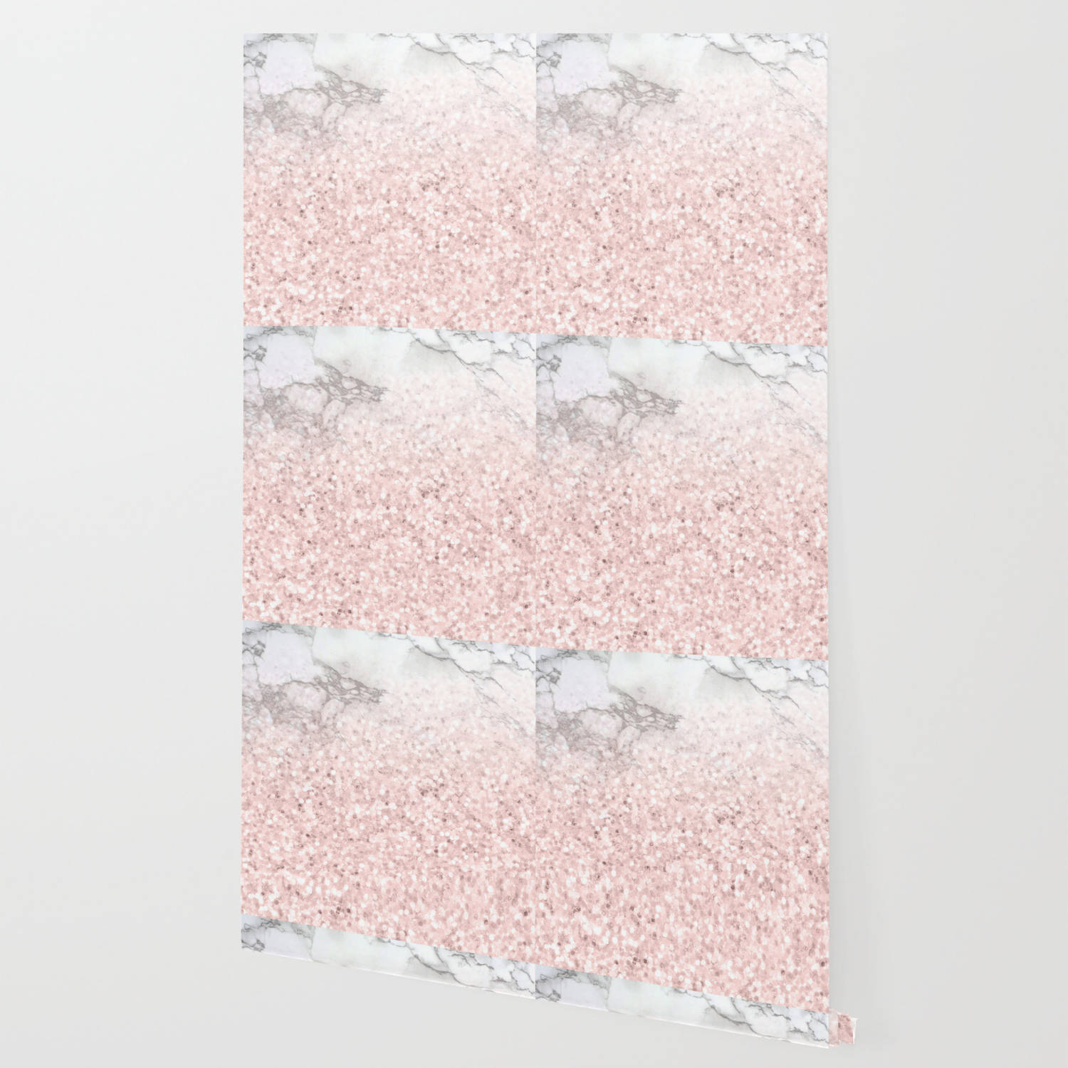 pink gold marble, pink glitter, white gray marble, HD Desktop Wallpaper