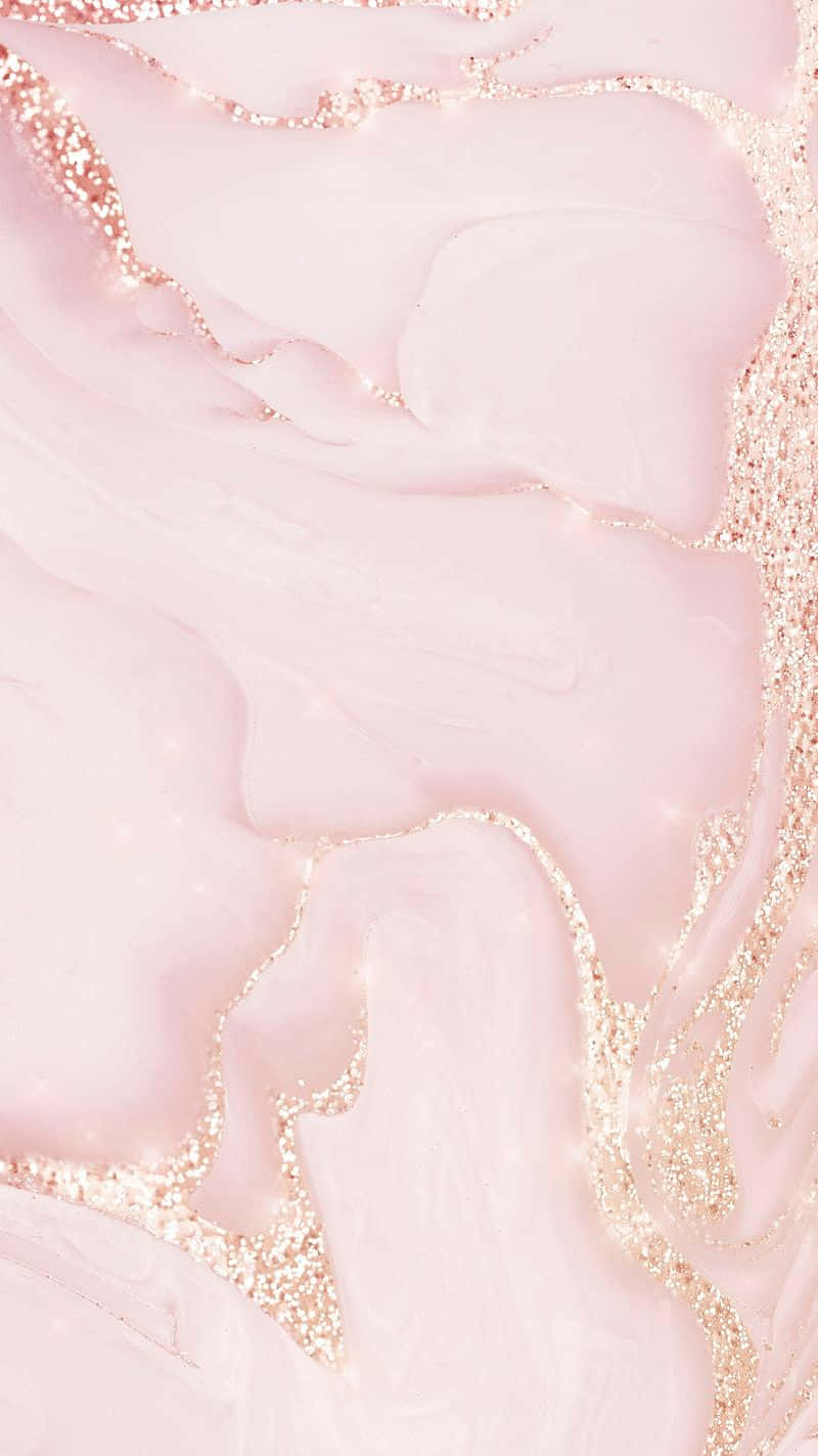 pink marble, gold glitter, soft pink, HD Phone Wallpaper