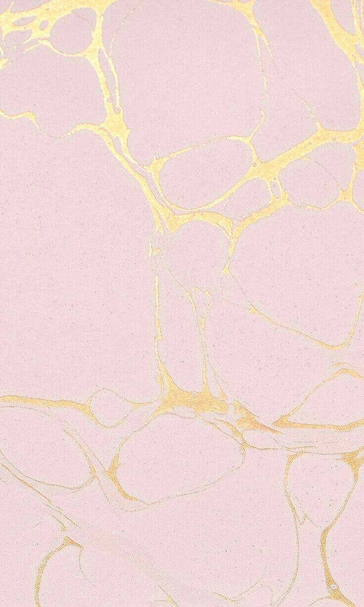Pink Marble, Golden Veins, Soft Pink Background, SD Phone Wallpaper