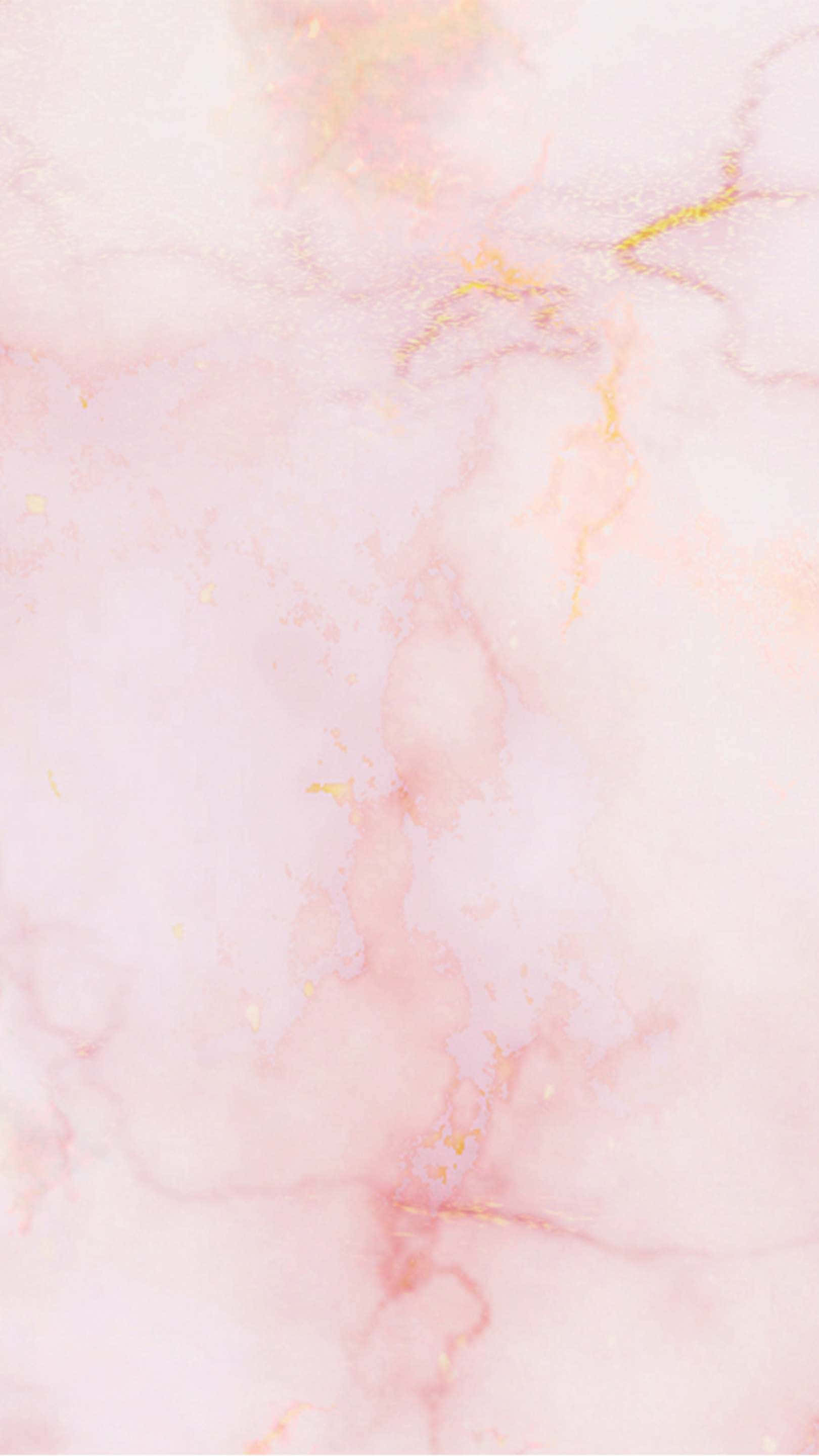 Rose Gold Marble, soft pink marble, delicate gold veins, 2K Phone Wallpaper