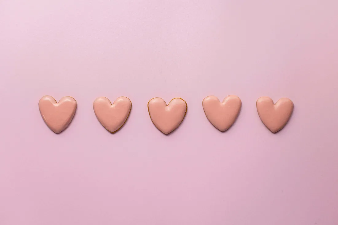 Pink Heart Aesthetic