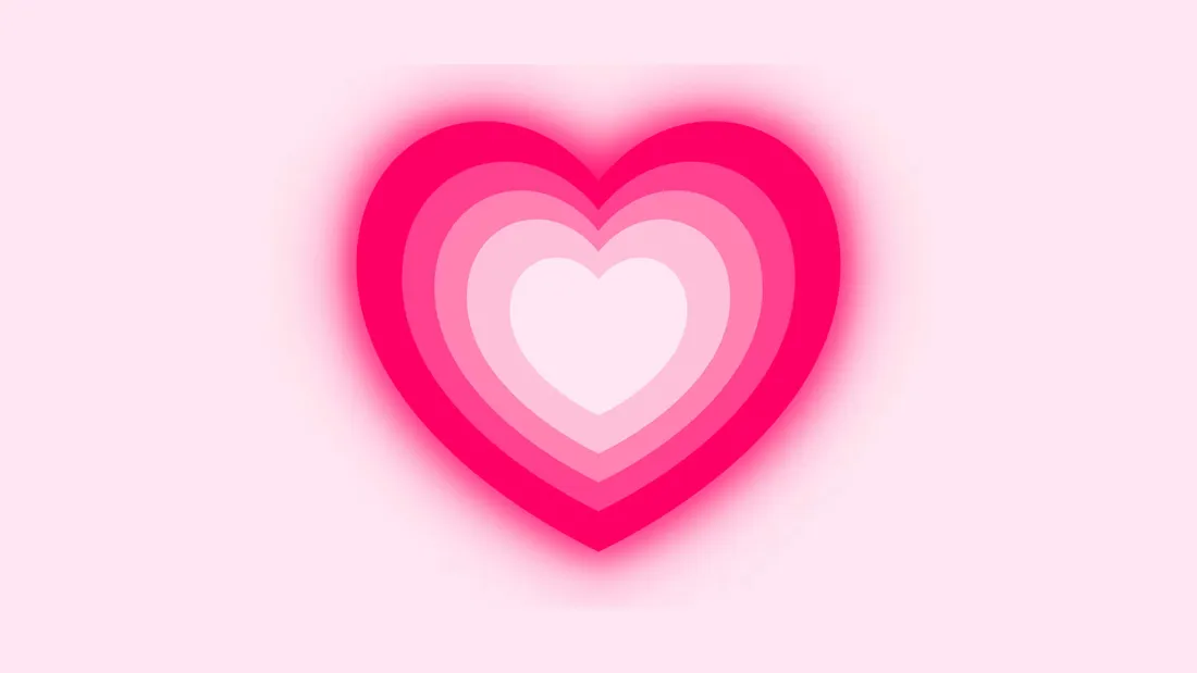 Pink Heart iPhone