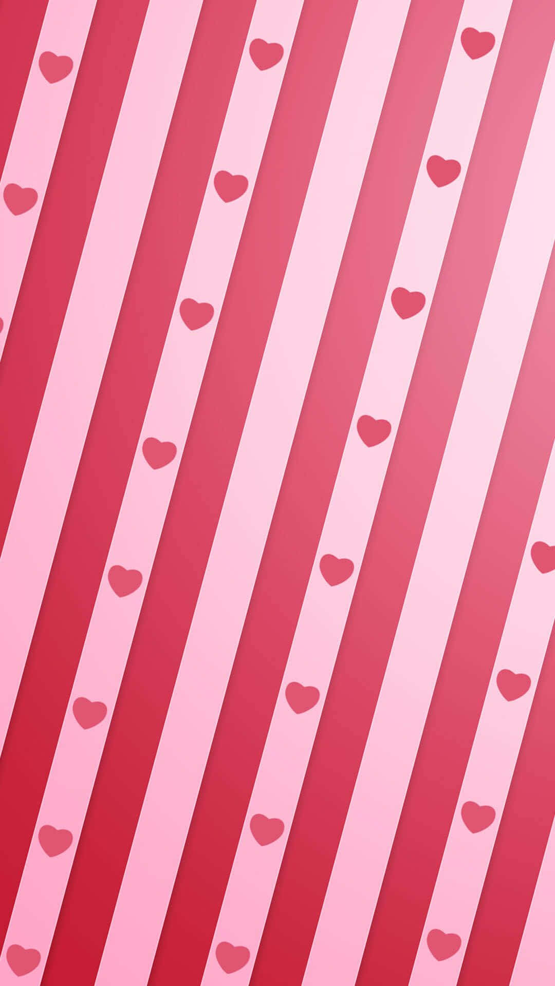 Pink Heart iPhone, pink, light pink, Full HD Phone Wallpaper