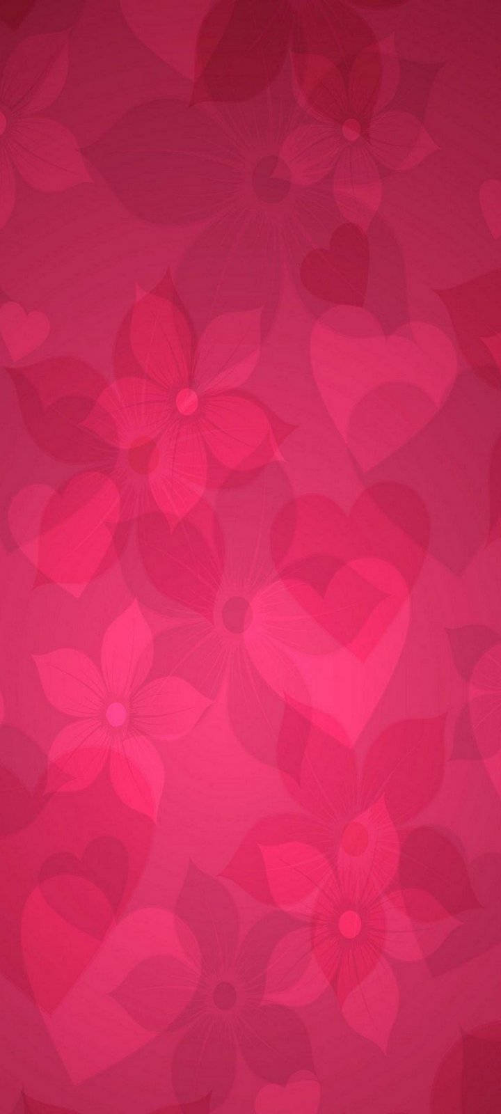Vivo Y20, floral pink, floral, HD Phone Wallpaper