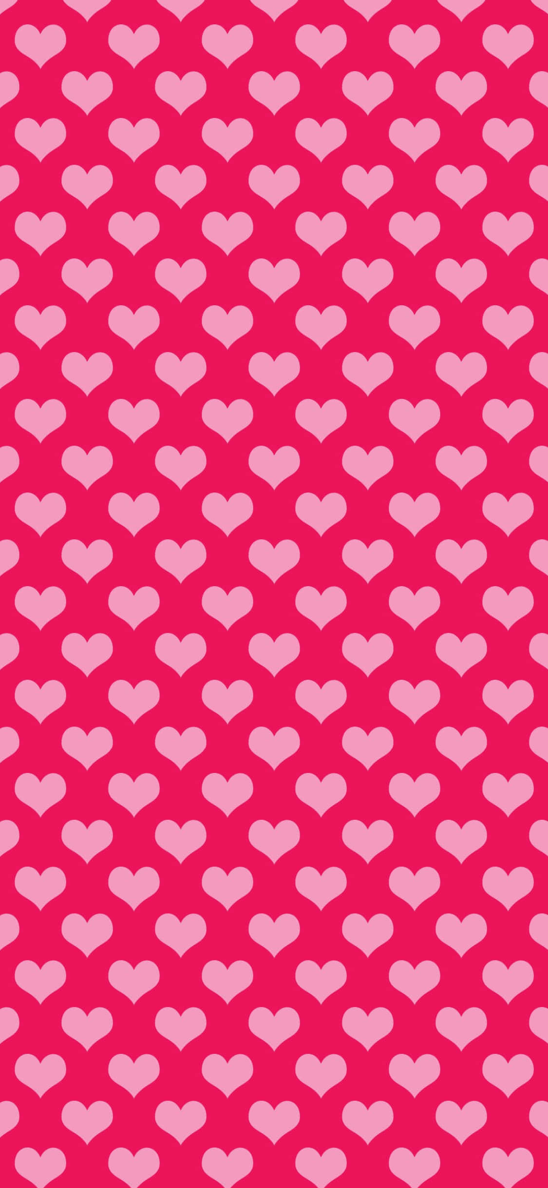 Pink Heart, iPhone, vibrant pink, Full HD Phone Wallpaper