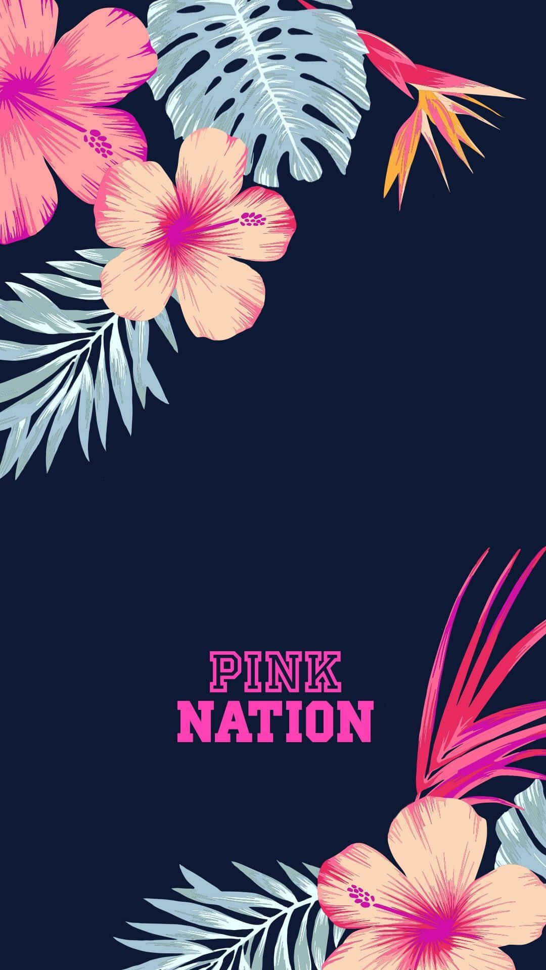 pink nation, hawaiian hibiscus flower, vibrant pink, Full HD Phone Wallpaper