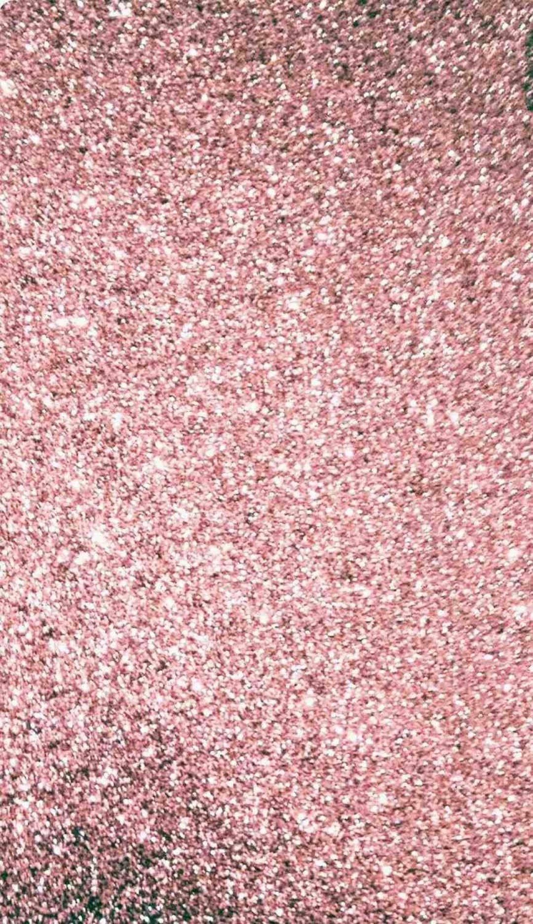 Pink iPhone Xr, shimmering pink glitter, scattered white and dark specks, HD Phone Wallpaper