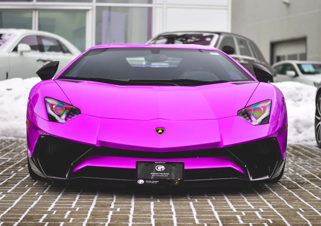 Pink Lamborghini