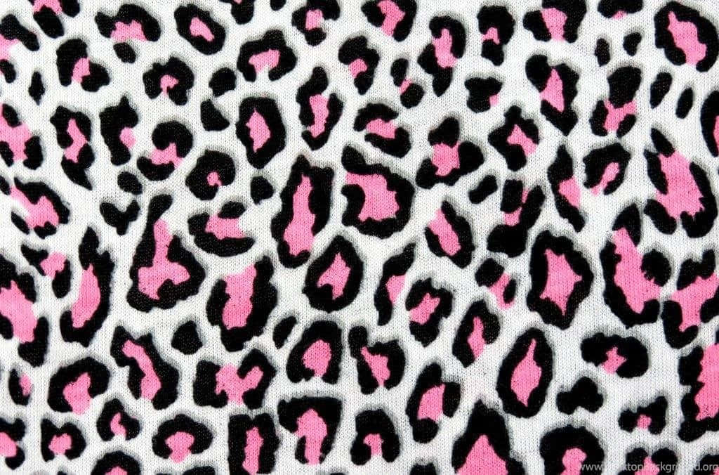 pink leopard print, leopard print fabric, knit texture, SD Desktop Wallpaper