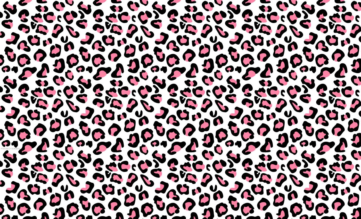 pink leopard print, leopard print pattern, pink and black, HD Desktop Wallpaper