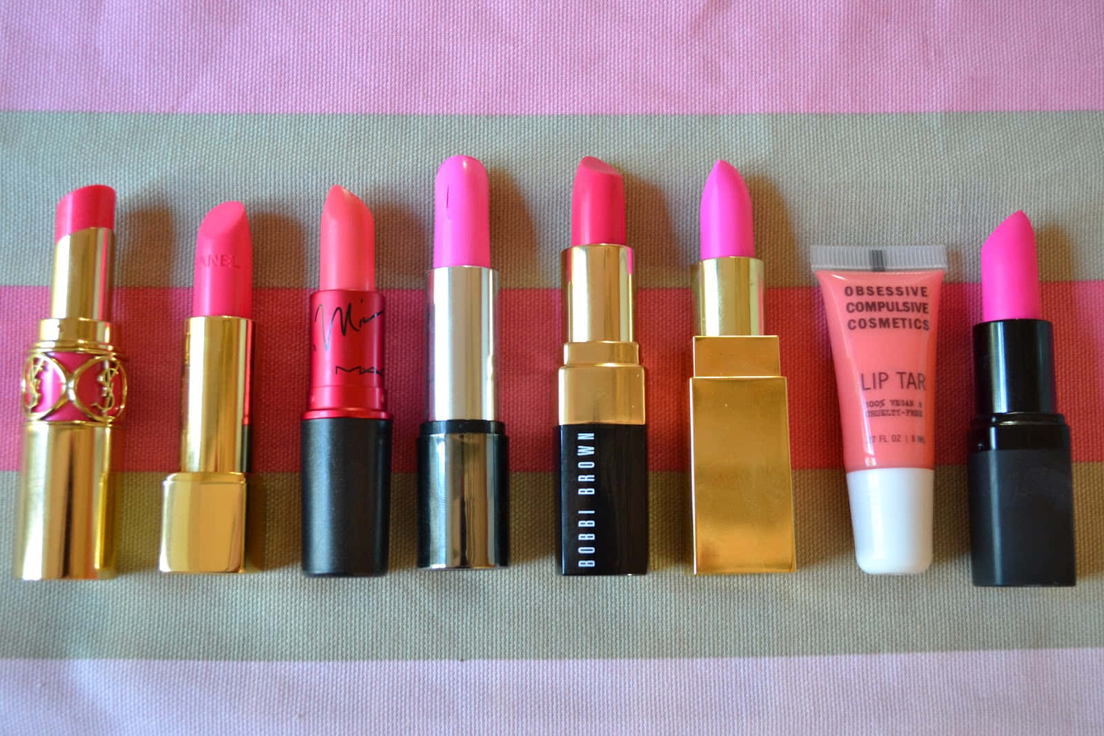 Pink Lipstick, vibrant pink lipsticks, lip tars, HD Desktop Wallpaper