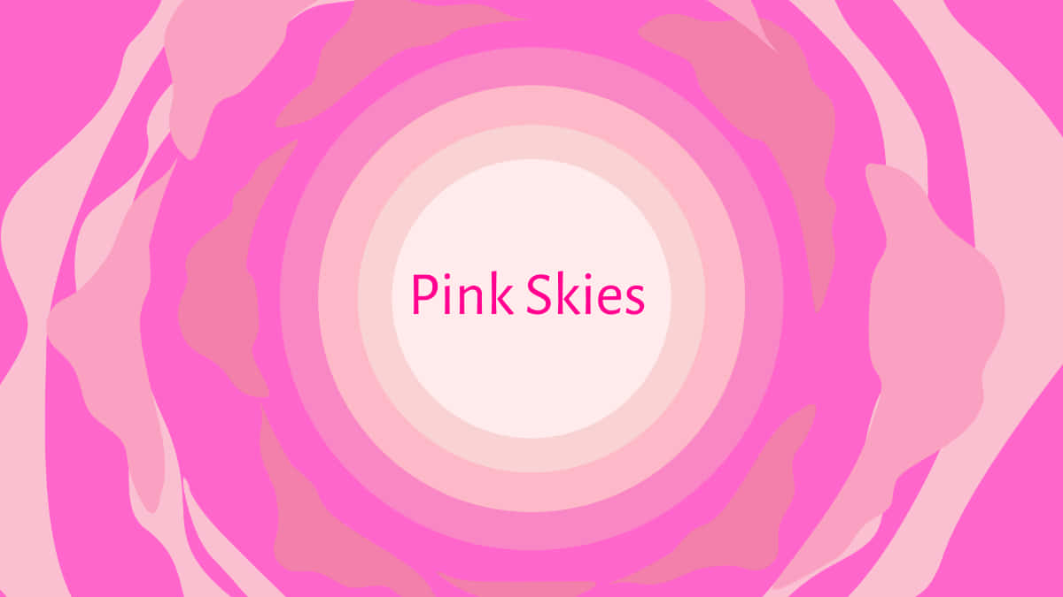 abstract pink swirl, vibrant pink concentric swirls, soft white center, SD Desktop Wallpaper