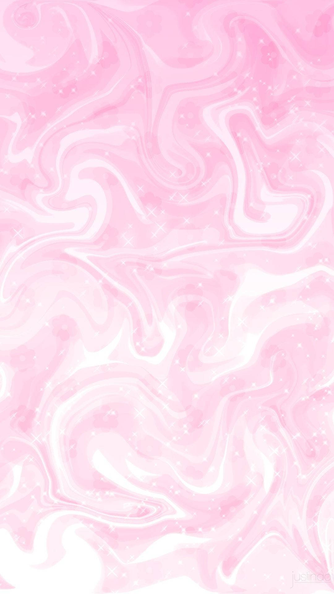 pink marble, wavy patterns, soft pink, Full HD Phone Wallpaper