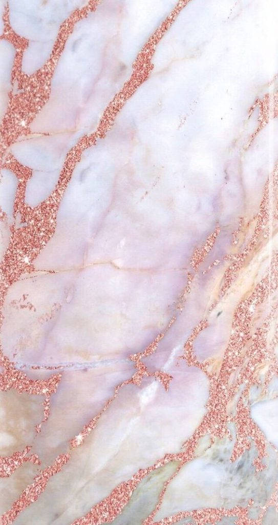 pink marble, rose gold glitters, soft pink veining, SD Phone Wallpaper