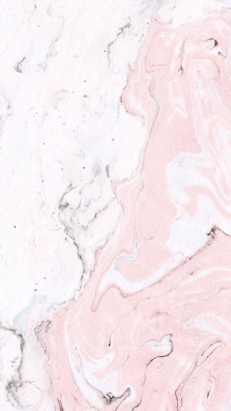 Pink Marble, grey specks, soft pink, HD Phone Wallpaper
