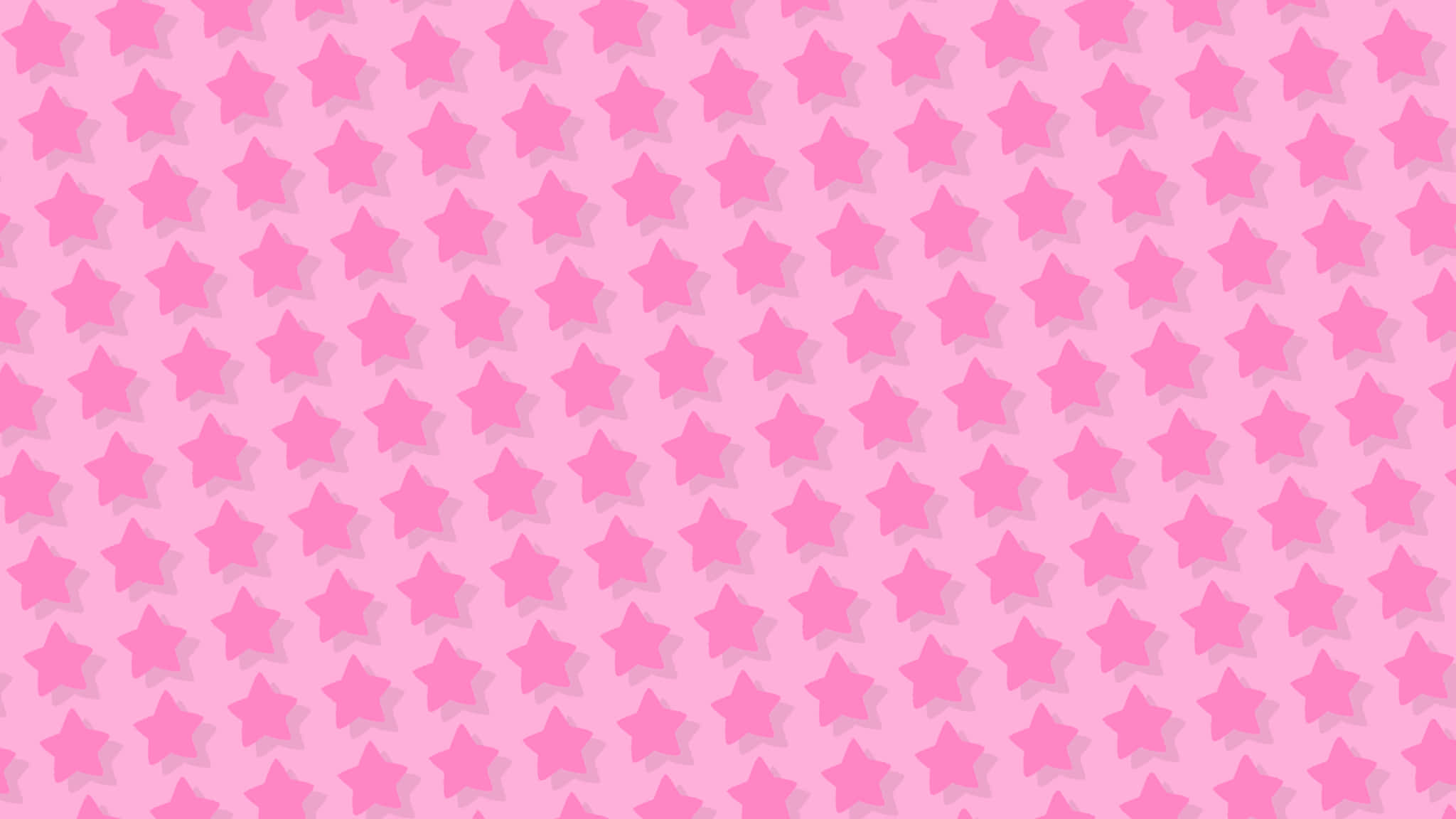 cute neon pink, soft pink stars, lighter pink background, Full HD Desktop Wallpaper