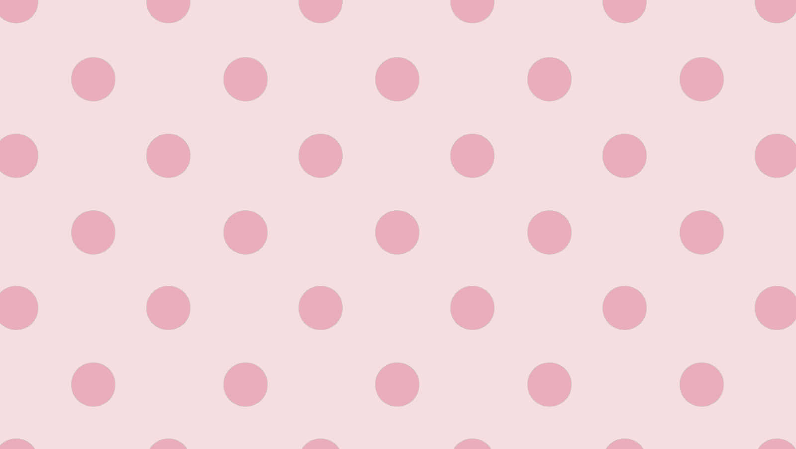 pink polka dot pattern, soft pink background, muted pink polka dots, HD Desktop Wallpaper