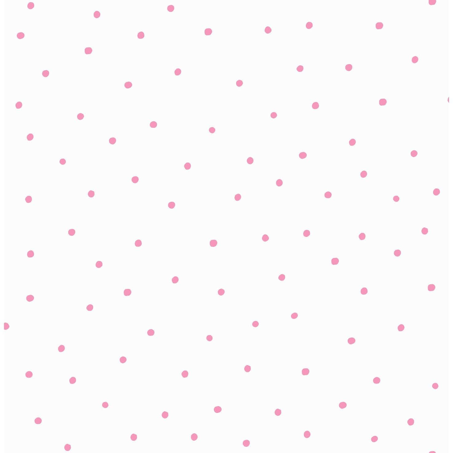 pink polka dot, light pink polka dots, soft white background, HD Desktop Wallpaper