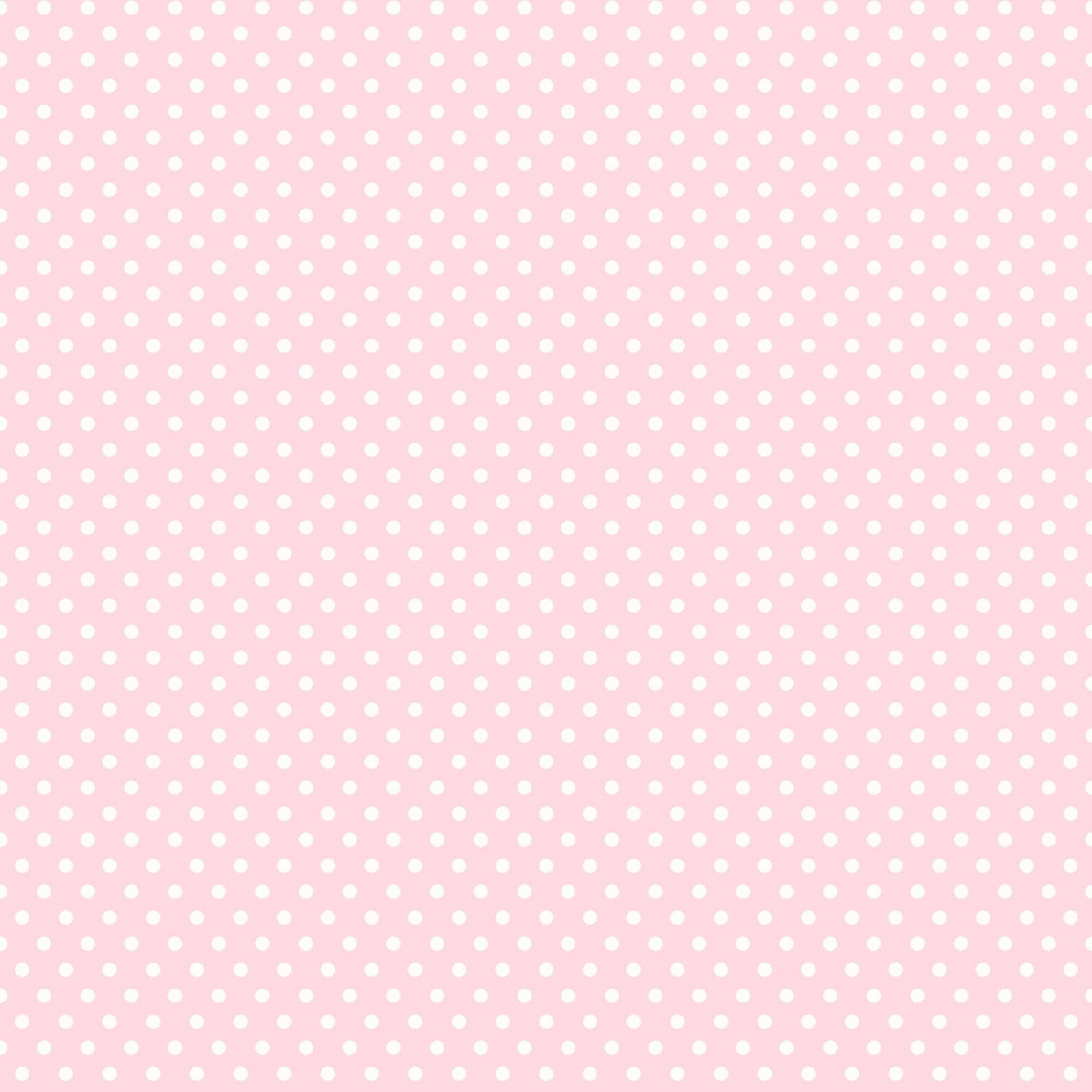 pink polka dot, soft pink, white polka dots, Full HD Desktop Wallpaper