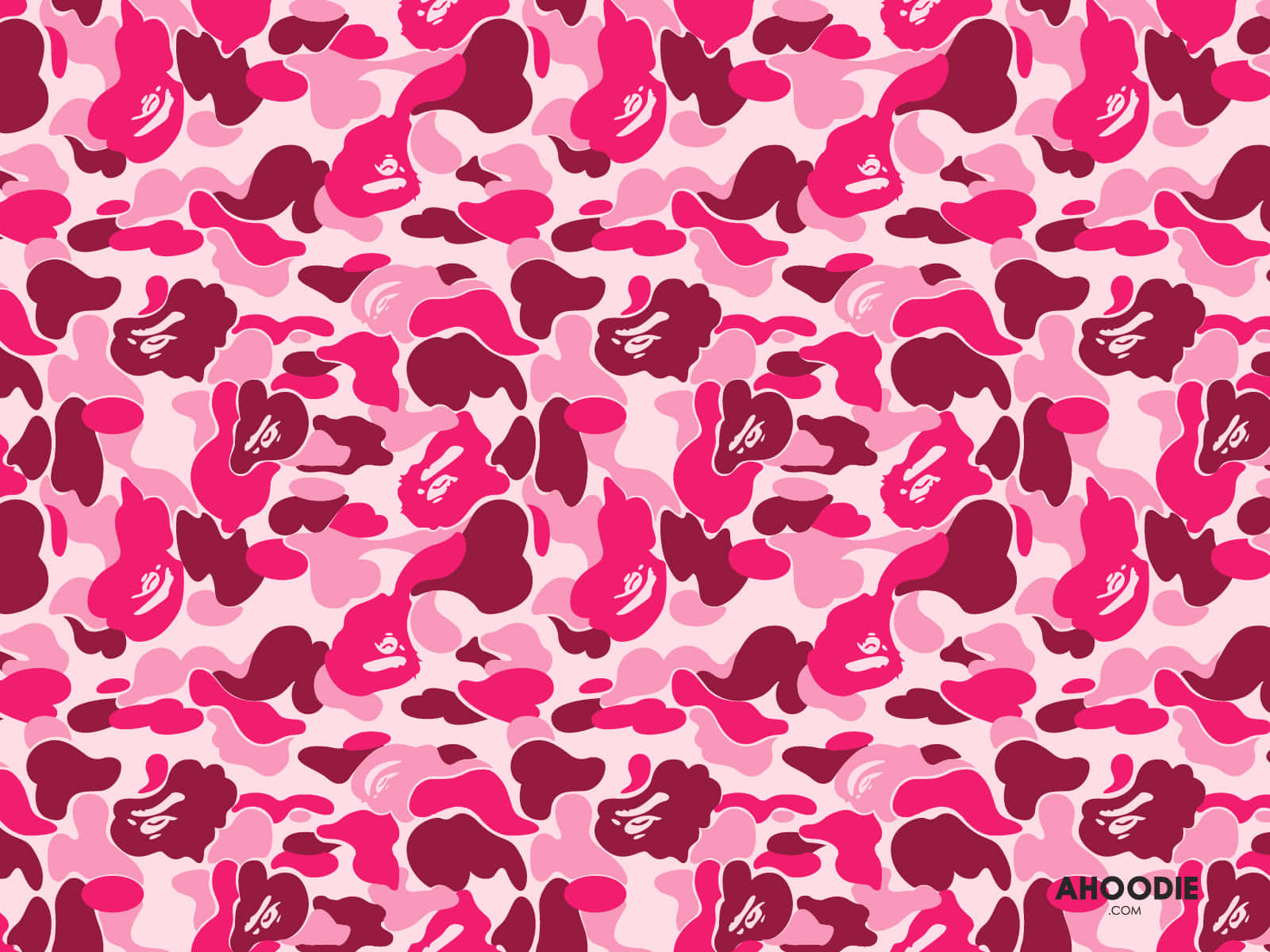 pink camouflage pattern, magenta, fuchsia, HD Desktop Wallpaper