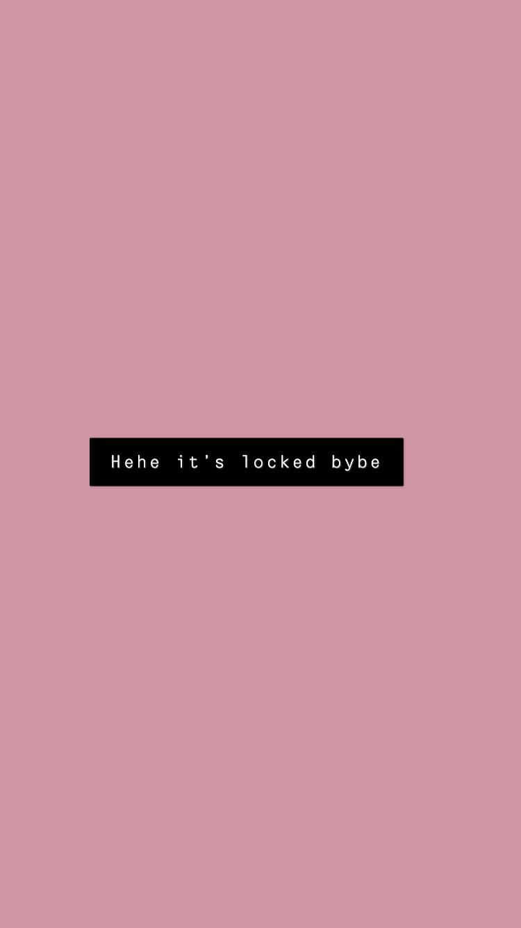 Pink Poster, minimalist pink background, black bar, HD Phone Wallpaper