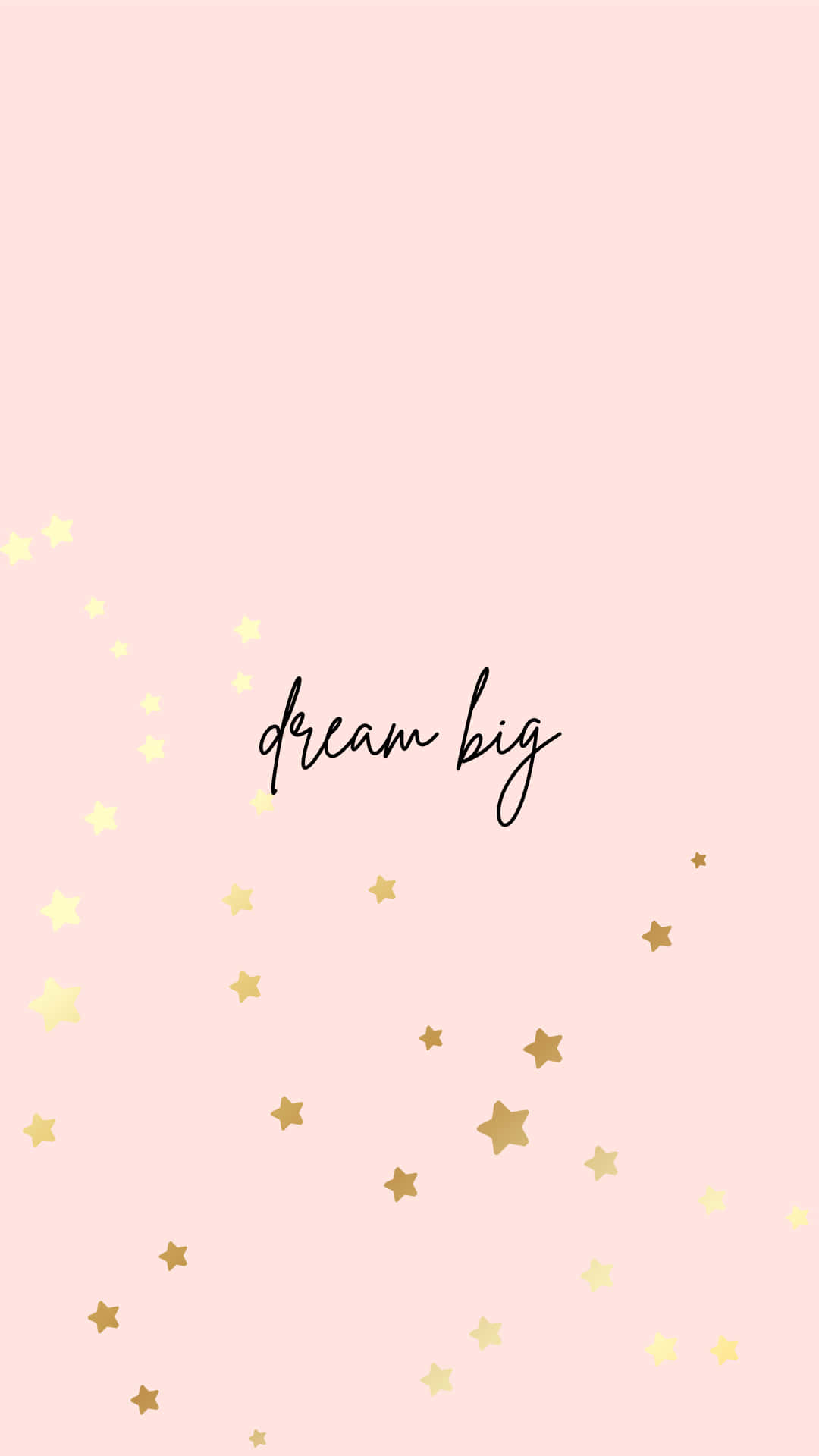 pink background, gold stars, pale yellow stars, Full HD Phone Wallpaper