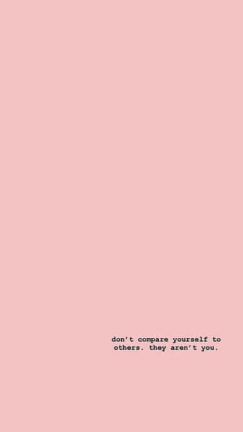 pink quote, minimalist pink background, motivational text, SD Phone Wallpaper