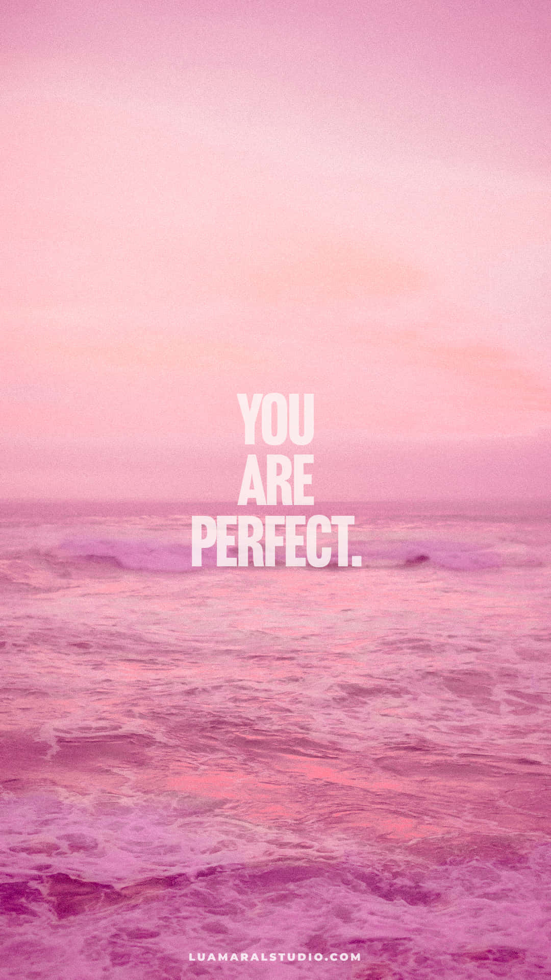 pink quote, 1080 x 1919, pastel sky, HD Phone Wallpaper