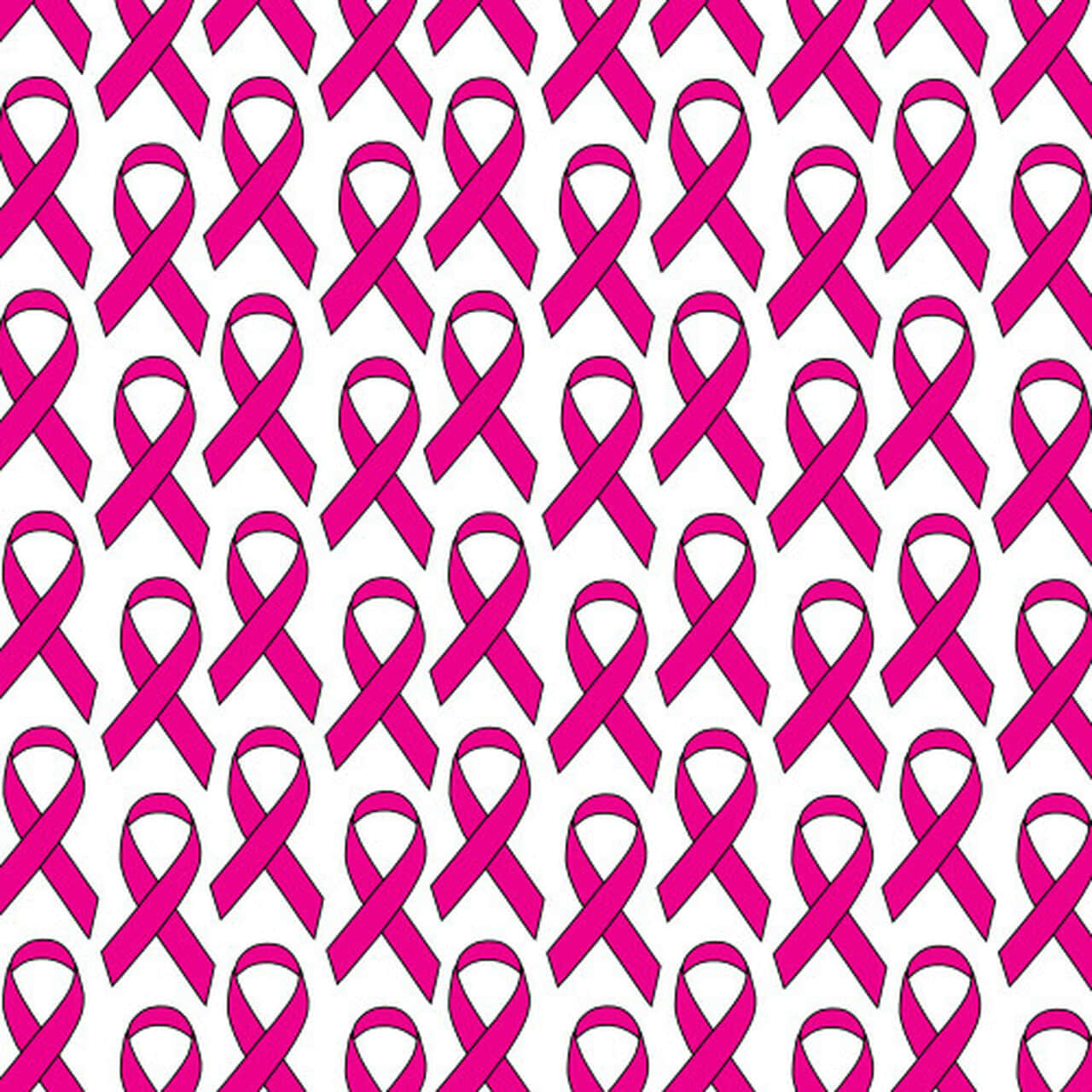 Pink Ribbon, vibrant pink, breast cancer awareness ribbons, HD Desktop Wallpaper