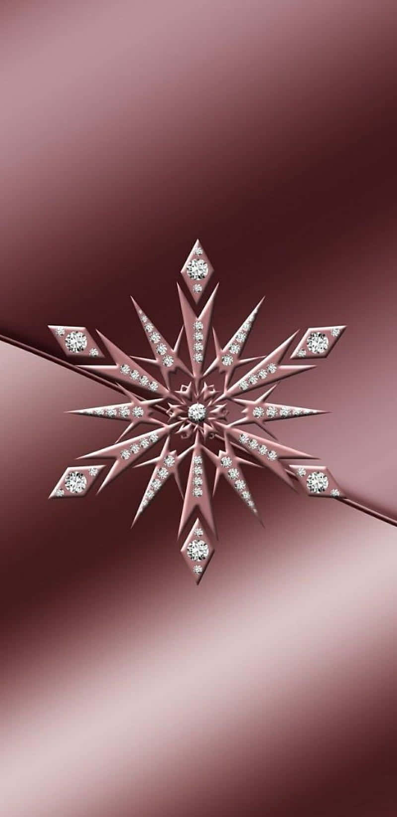 rose gold, diamonds, pink background, HD Phone Wallpaper