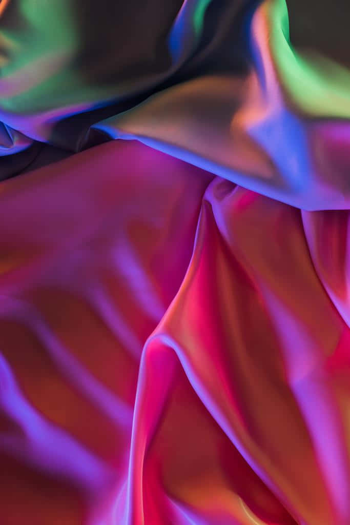 pink silk aesthetic, rose-colored world, neon lights, SD Phone Wallpaper