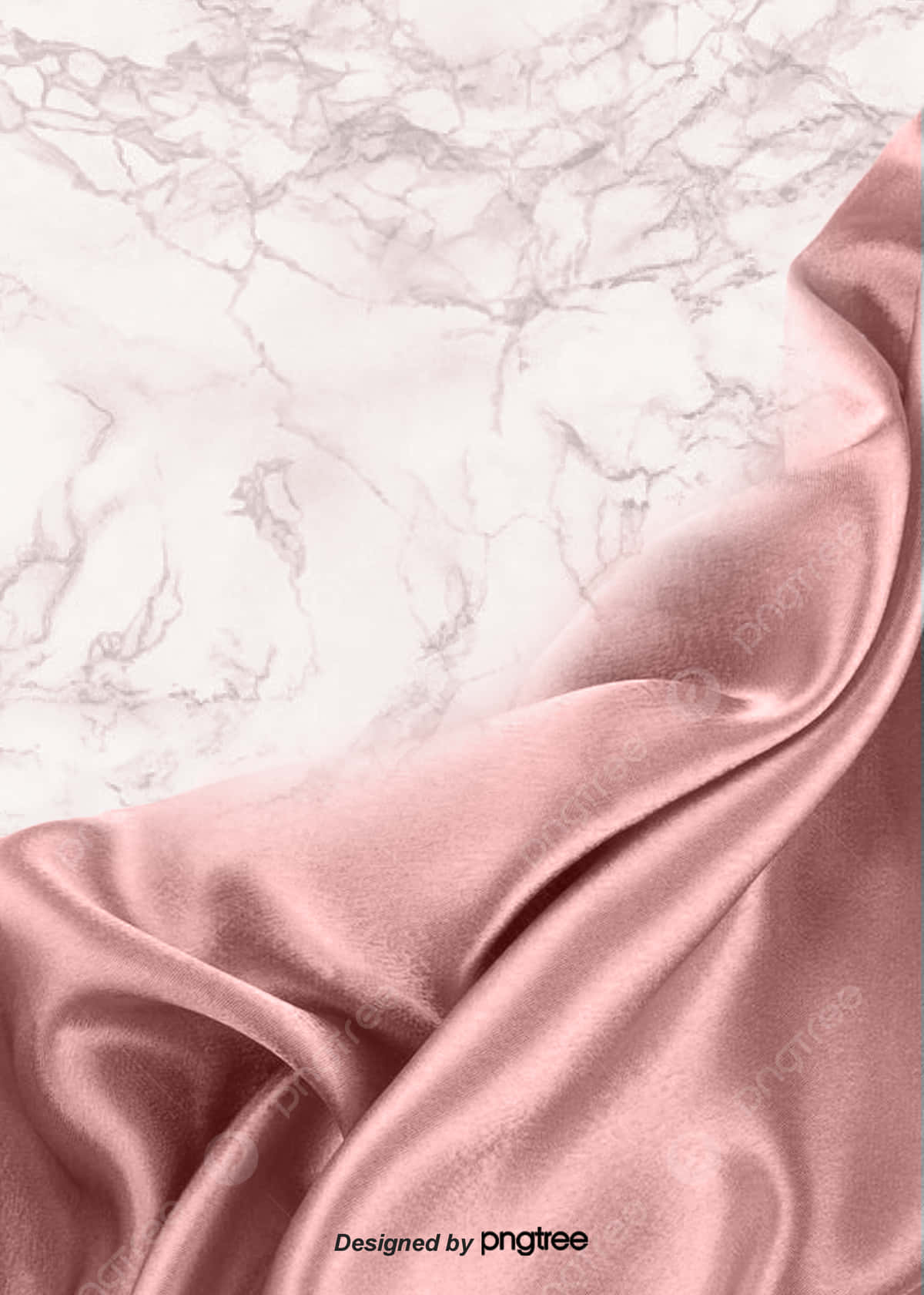 pink silk aesthetic, soft pink satin fabric, white marble surface, HD Phone Wallpaper