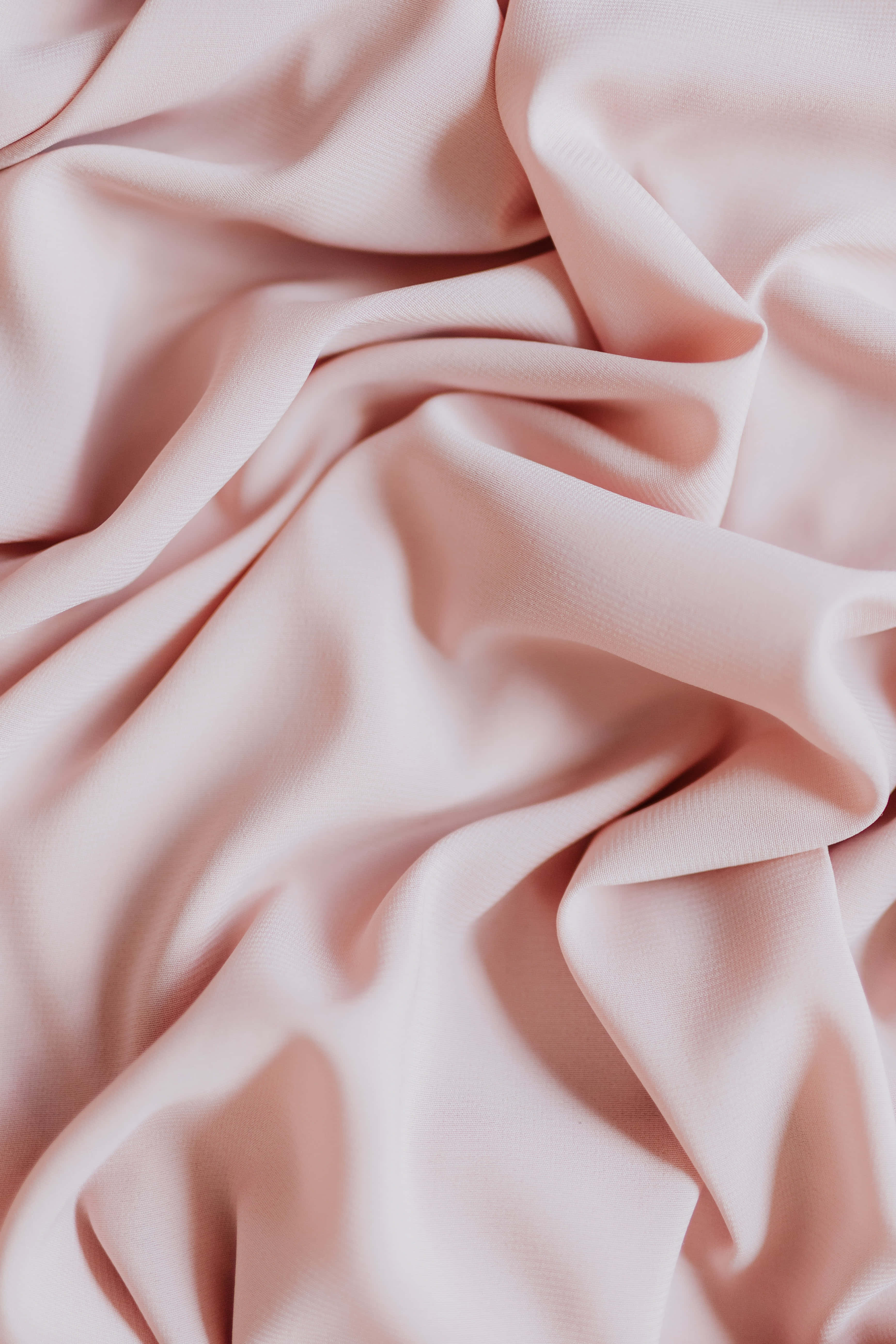 pink silk fabric, blush pink, smooth texture, 5K Phone Wallpaper