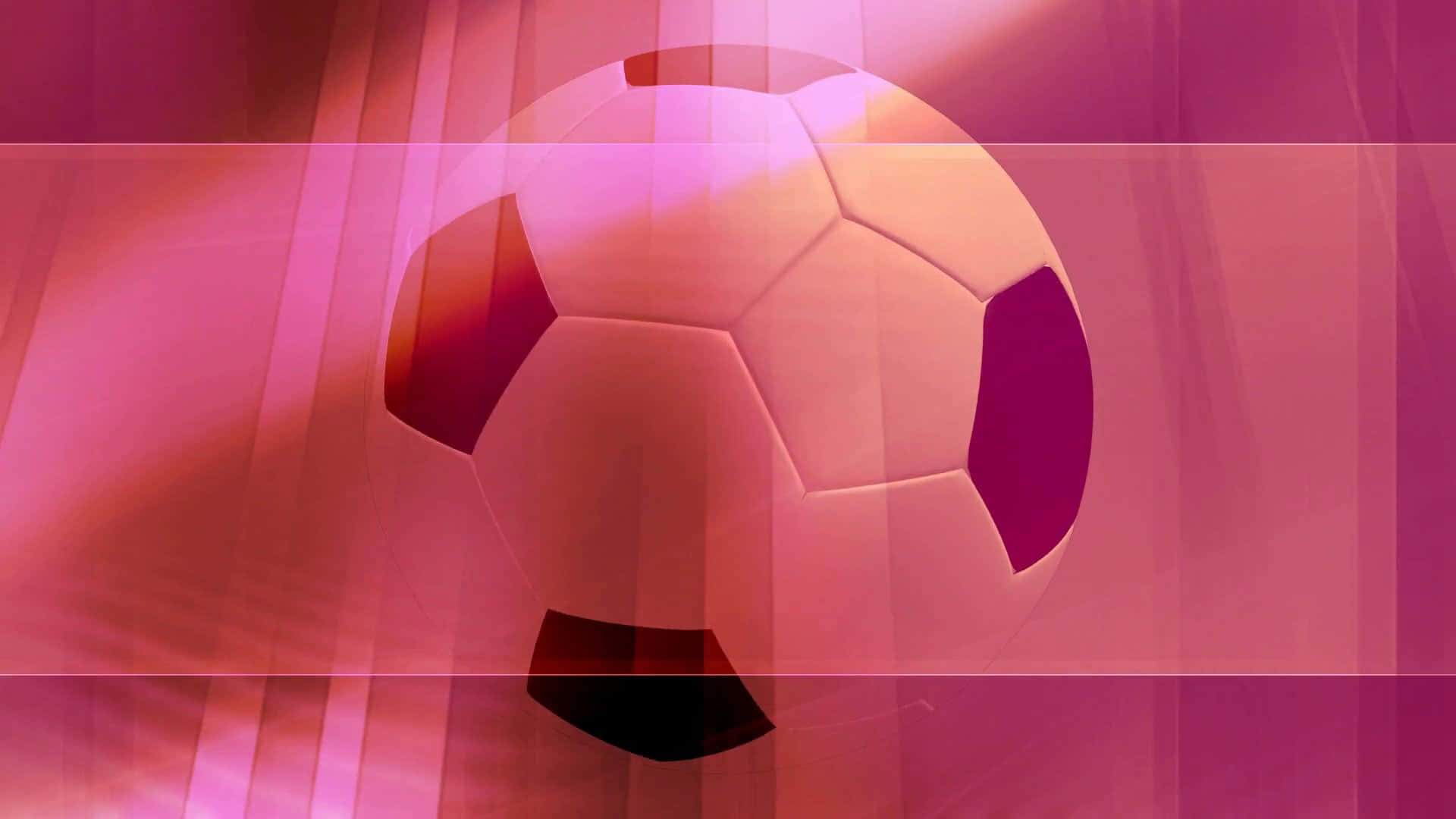 Pink Soccer Ball, vibrant pink, magenta abstract background, Full HD Desktop Wallpaper