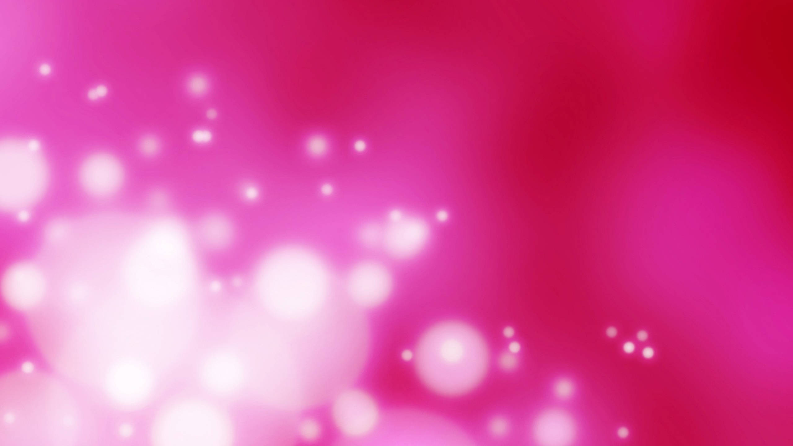 Pink Sparkle, vibrant pink gradient, soft glowing bokeh lights, 2K Desktop Wallpaper