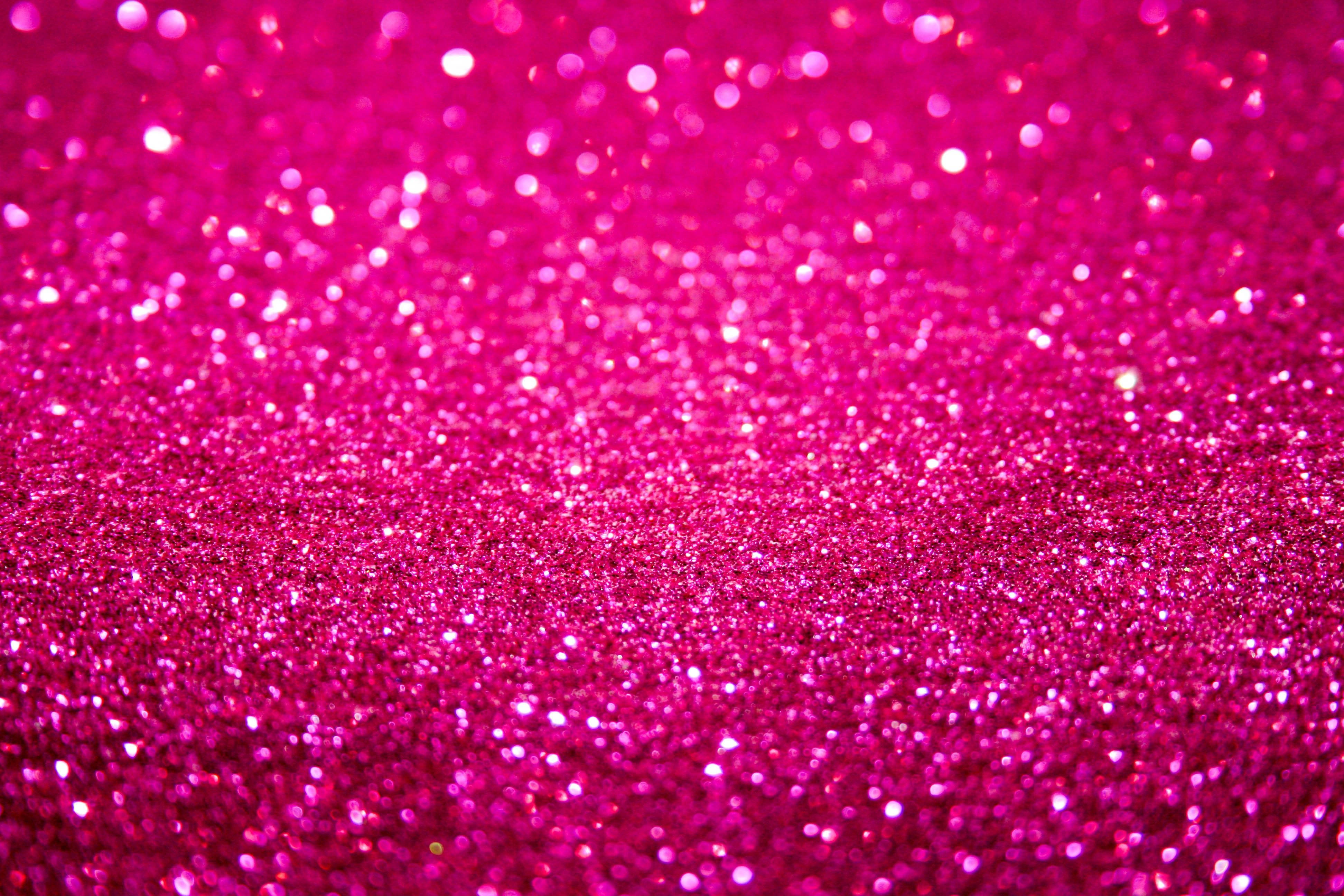 Sharp Pink Sand Sparkle, vibrant pink glitter, sparkling highlights, 4K Desktop Wallpaper