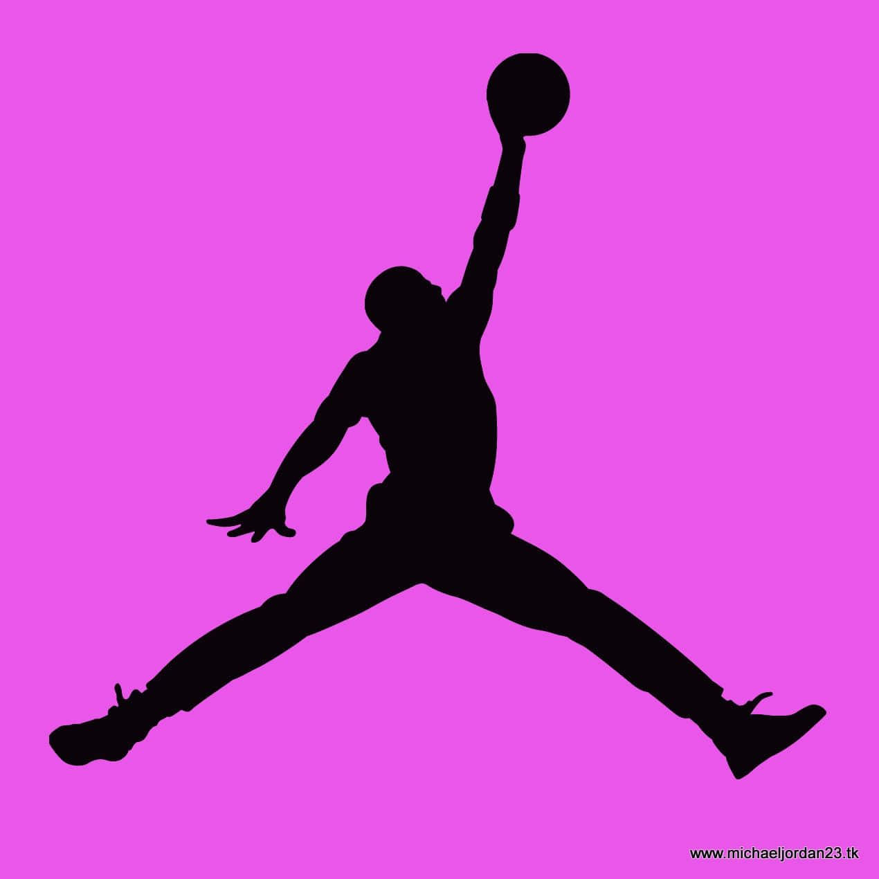 Pink Sports, basketball player, mid-air dunking, SD Desktop Wallpaper