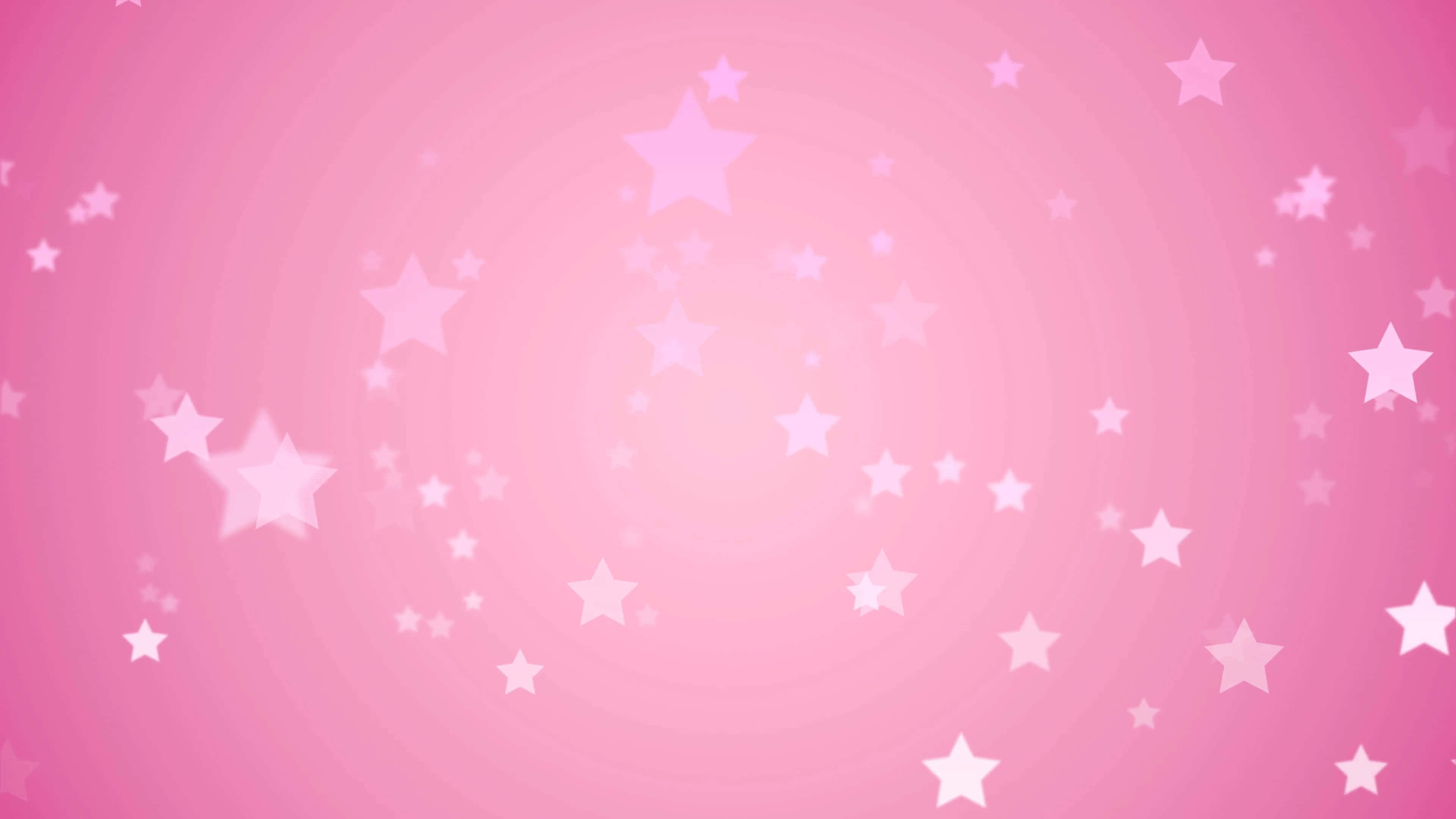 Pink Stars, 3840 x 2160, soft pink gradient, 4K Desktop Wallpaper