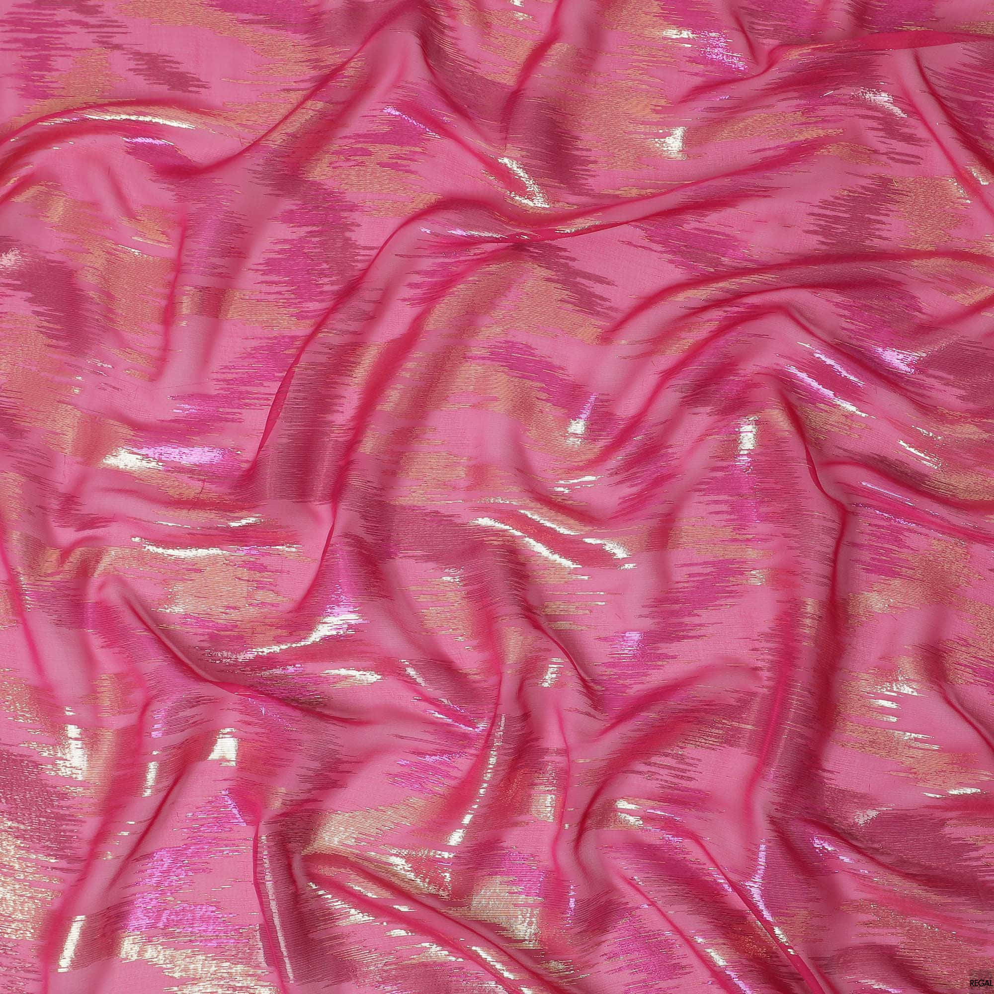 pink silk aesthetic, pink and gold fabric, shiny texture, Full HD Desktop Wallpaper