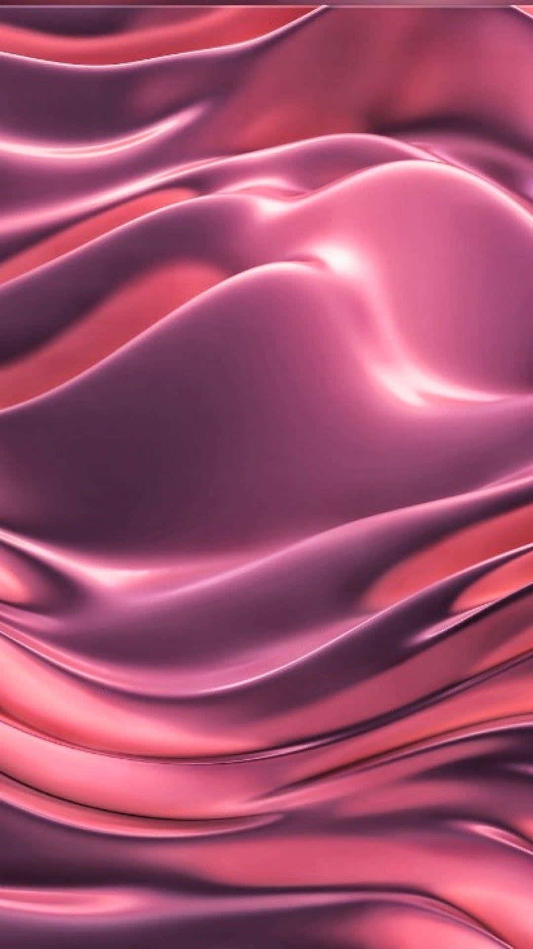 pink silk, metallic pink fabric, glossy highlights, Full HD Phone Wallpaper