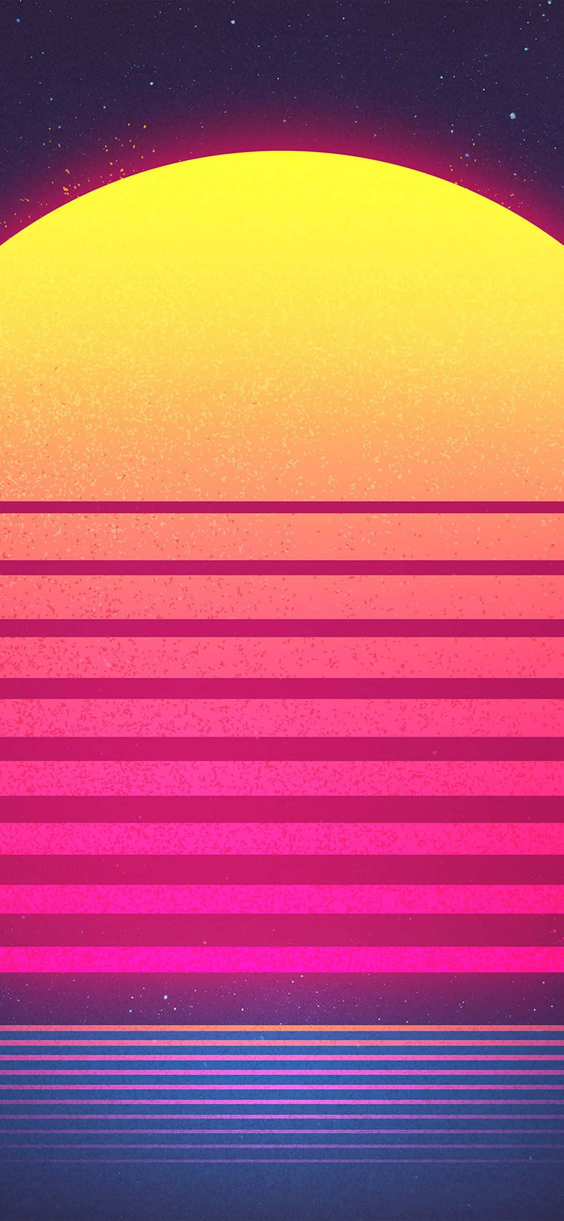 80s iphone, pink, yellow, Full HD Phone Wallpaper